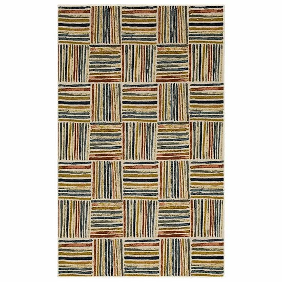 Mohawk Home Mohawk® Home Boxed Stripe Rug 1 Mohawk Home Mohawk® Home Boxed Stripe Rug