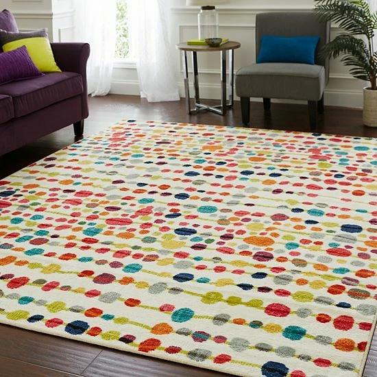 Mohawk Home Mohawk® Home Delerus Multi Dots Accent Area Rug 2 Mohawk Home Mohawk® Home Delerus Multi Dots Accent Area Rug - Image 2