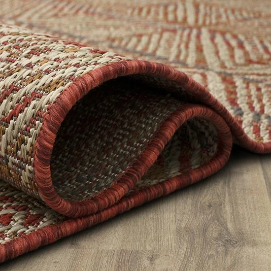 Mohawk Home Mohawk® Home Shibori Diamonds Indoor Outdoor Accent Area Rug Charcoal 3 Mohawk Home Mohawk® Home Shibori Diamonds Indoor Outdoor Accent Area Rug Charcoal - Image 3