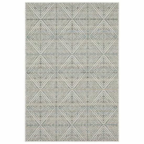 Mohawk Home Mohawk® Home Shibori Diamonds Indoor Outdoor Accent Area Rug Charcoal 6 Mohawk Home Mohawk® Home Shibori Diamonds Indoor Outdoor Accent Area Rug Charcoal - Image 6