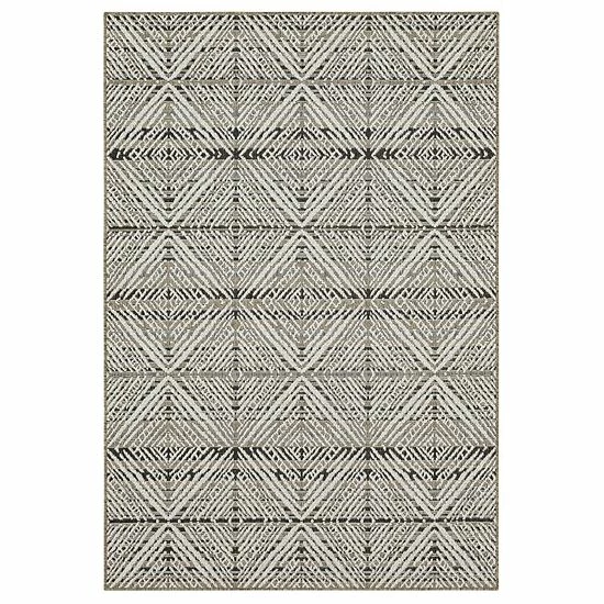 Mohawk Home Mohawk® Home Shibori Diamonds Indoor Outdoor Accent Area Rug Charcoal 9 Mohawk Home Mohawk® Home Shibori Diamonds Indoor Outdoor Accent Area Rug Charcoal - Image 9