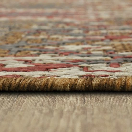 Mohawk Home Mohawk® Home Stamped Ikat Indoor Outdoor Accent Area Rug Tandoori 3 Mohawk Home Mohawk® Home Stamped Ikat Indoor Outdoor Accent Area Rug Tandoori - Image 3