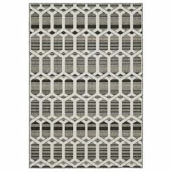 Mohawk Home Mohawk® Home Hex Trellis Indoor Outdoor Accent Area Rug Light Platinum -Mohawk Home shop unnamed file 2810