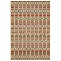 Mohawk Home Mohawk® Home Hex Trellis Indoor Outdoor Accent Area Rug Light Platinum -Mohawk Home shop unnamed file 2812