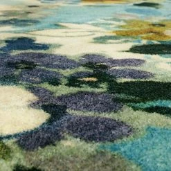 Mohawk Home Mohawk® Home Hydrangea Blooms Aqua Area Rug -Mohawk Home shop unnamed file 2901