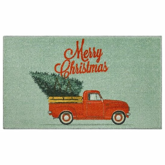 Mohawk Home Mohawk® Home Merry Christmas Truck Rug 1 Mohawk Home Mohawk® Home Merry Christmas Truck Rug