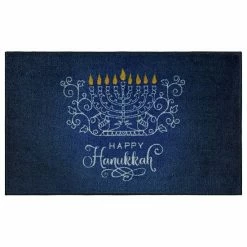 Mohawk Home Mohawk® Home Hanukkah Menorah Rug
