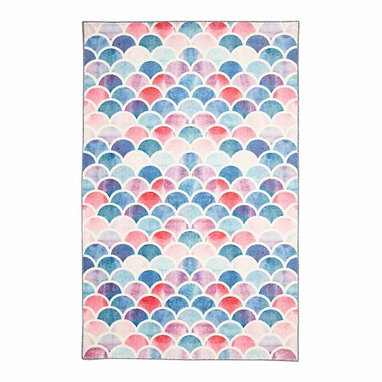 Mohawk Home Mohawk® Home Kids Prismatic Mermaid Scales EverStrand Rug 1 Mohawk Home Mohawk® Home Kids Prismatic Mermaid Scales EverStrand Rug