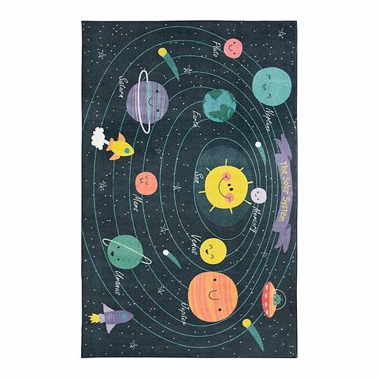 Mohawk Home Mohawk® Home Kids Interactive Prismatic Planet System Rug 1 Mohawk Home Mohawk® Home Kids Interactive Prismatic Planet System Rug