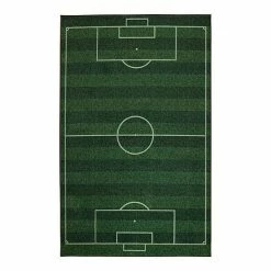 Mohawk Home Mohawk® Home Kids Interactive Prismatic Soccer Field EverStrand Rug