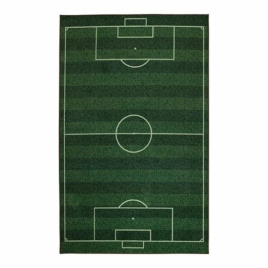 Mohawk Home Mohawk® Home Kids Interactive Prismatic Soccer Field EverStrand Rug 1 Mohawk Home Mohawk® Home Kids Interactive Prismatic Soccer Field EverStrand Rug