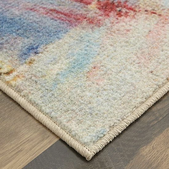 Mohawk Home Mohawk® Home Prismatic EverStrand Canvas Art Rug Multi 4 Mohawk Home Mohawk® Home Prismatic EverStrand Canvas Art Rug Multi - Image 4