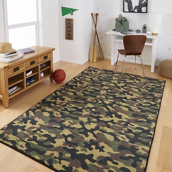 Mohawk Home Mohawk® Home Kids Prismatic Camouflage Everstrand Rug 2 Mohawk Home Mohawk® Home Kids Prismatic Camouflage Everstrand Rug - Image 2