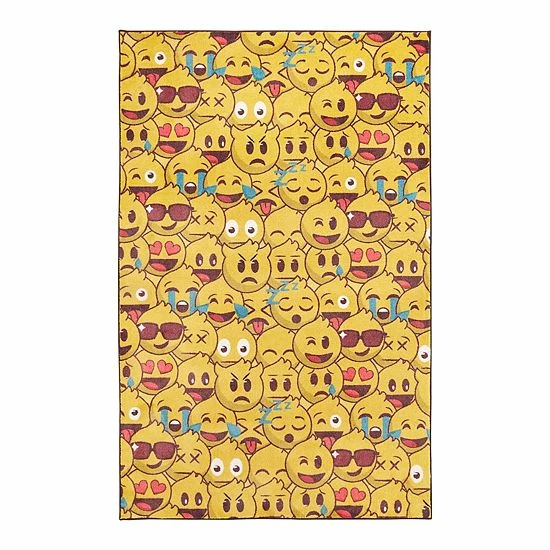 Mohawk Home Mohawk® Home Kids Prismatic Emoji Play Everstrand Rug 1 Mohawk Home Mohawk® Home Kids Prismatic Emoji Play Everstrand Rug