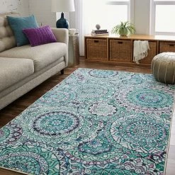 Mohawk Home Mohawk® Home Prismatic Florence Medallion Rug Green 14 Mohawk Home Mohawk® Home Prismatic Florence Medallion Rug Green -Mohawk Home shop unnamed file 3064