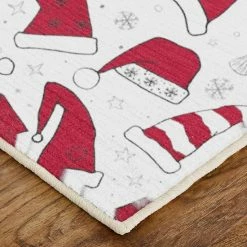 Mohawk Home Mohawk® Home Prismatic Santa Hats Rug -Mohawk Home shop unnamed file 3112