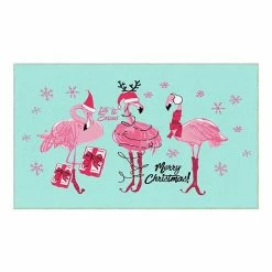 Mohawk Home Mohawk® Home Prismatic Flamingo Snowflakes Rug