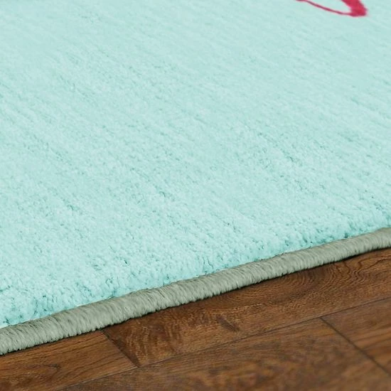 Mohawk Home Mohawk® Home Prismatic Flamingo Snowflakes Rug 5 Mohawk Home Mohawk® Home Prismatic Flamingo Snowflakes Rug - Image 5