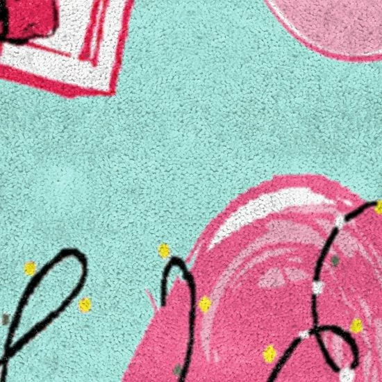 Mohawk Home Mohawk® Home Prismatic Flamingo Snowflakes Rug 6 Mohawk Home Mohawk® Home Prismatic Flamingo Snowflakes Rug - Image 6