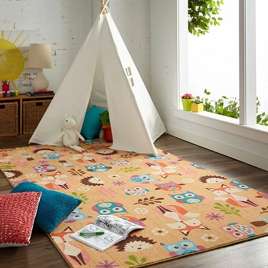 Mohawk Home Mohawk® Home Kids Prismatic Animal Toss EverStrand Rug 2 Mohawk Home Mohawk® Home Kids Prismatic Animal Toss EverStrand Rug - Image 2