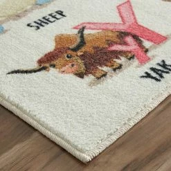 Mohawk Home Mohawk® Home Kids Interactive Prismatic Alphabet Zoo EverStrand Rug -Mohawk Home shop unnamed file 3221