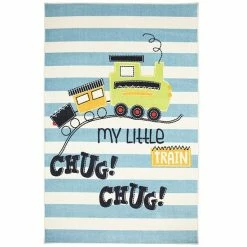 Mohawk Home Mohawk® Home Kids Prismatic My Little Train EverStrand Rug