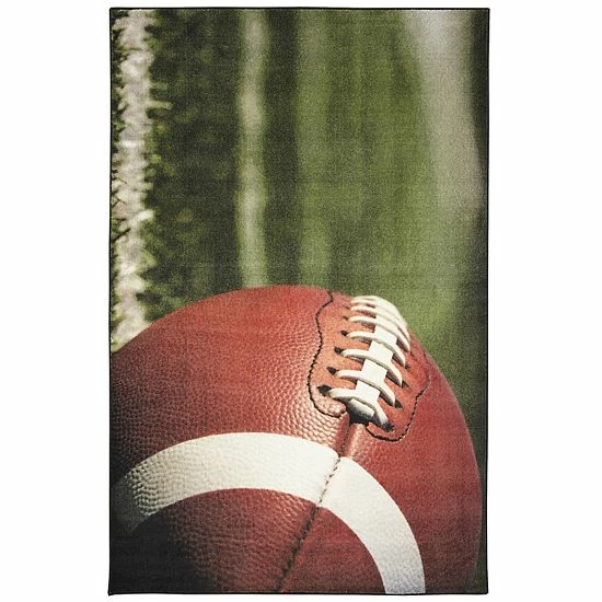 Mohawk Home Mohawk® Home Kids Prismatic Football EverStrand Rug 1 Mohawk Home Mohawk® Home Kids Prismatic Football EverStrand Rug