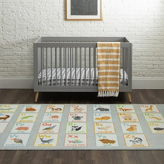 Mohawk Home Mohawk® Home Kids Alphabet Animals Area Rug 2 Mohawk Home Mohawk® Home Kids Alphabet Animals Area Rug - Image 2