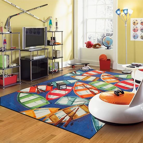 Mohawk Home Mohawk® Home Rowboat Rendezvous Multi Area Rug 2 Mohawk Home Mohawk® Home Rowboat Rendezvous Multi Area Rug - Image 2