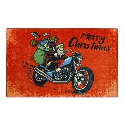 Mohawk Home Mohawk® Home Motorcycle Santa Rug