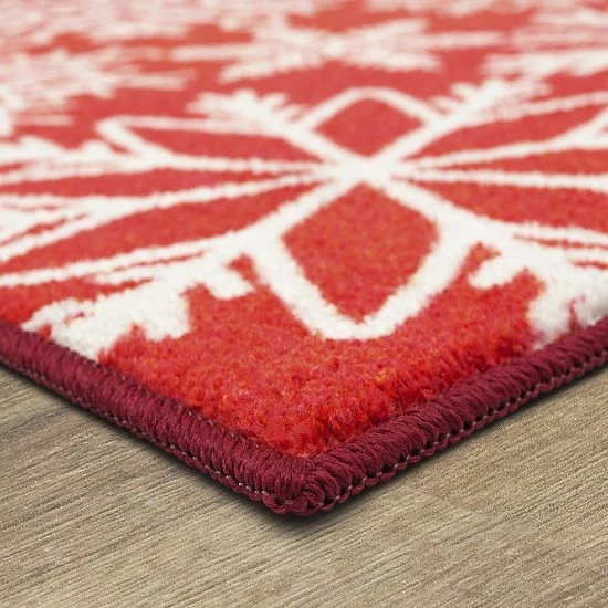 Mohawk Home Mohawk® Home Prismatic Snowflake Rug 3 Mohawk Home Mohawk® Home Prismatic Snowflake Rug - Image 3
