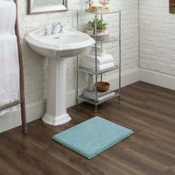 Mohawk Home Homespun Chenille Bath Runner Rug Arctic White -Mohawk Home shop unnamed file 36