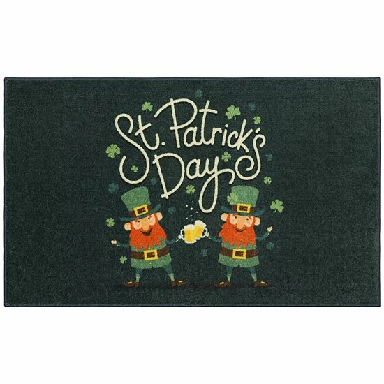 Mohawk Home Mohawk® Home Prismatic St. Patrick's Day Cheer Rug 1 Mohawk Home Mohawk® Home Prismatic St. Patrick's Day Cheer Rug