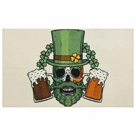 Mohawk Home Mohawk® Home Prismatic Bearded Skull Rug 1 Mohawk Home Mohawk® Home Prismatic Bearded Skull Rug