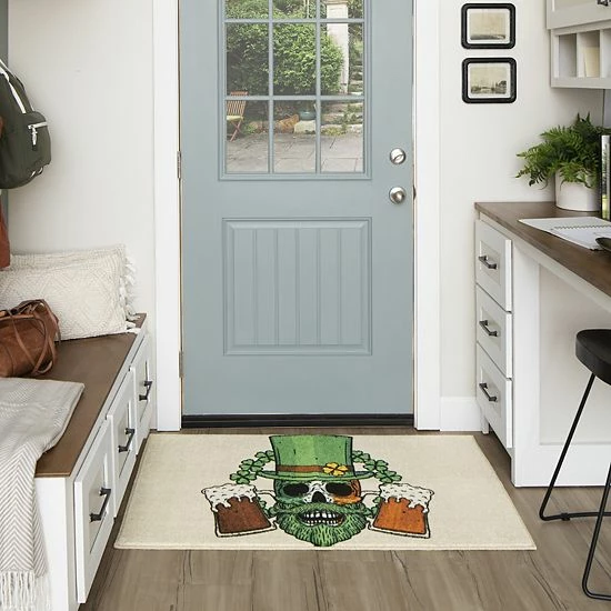 Mohawk Home Mohawk® Home Prismatic Bearded Skull Rug 6 Mohawk Home Mohawk® Home Prismatic Bearded Skull Rug - Image 6