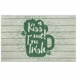 Mohawk Home Mohawk® Home Prismatic Kiss Me I'm Irish Rug
