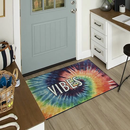 Mohawk Home Mohawk® Home Prismatic Tie Dye Vibes Accent Rug 2 Mohawk Home Mohawk® Home Prismatic Tie Dye Vibes Accent Rug - Image 2