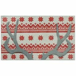 Mohawk Home Mohawk® Home Prismatic Holiday Antlers Rug