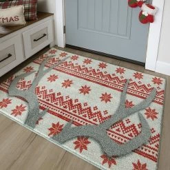 Mohawk Home Mohawk® Home Prismatic Holiday Antlers Rug 11 Mohawk Home Mohawk® Home Prismatic Holiday Antlers Rug -Mohawk Home shop unnamed file 3732