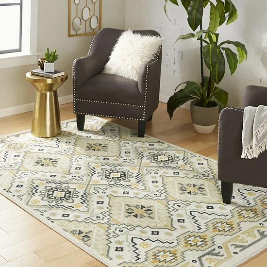 Mohawk Home Mohawk® Home Prismatic EverStrand Niko Rug Gray 2 Mohawk Home Mohawk® Home Prismatic EverStrand Niko Rug Gray - Image 2