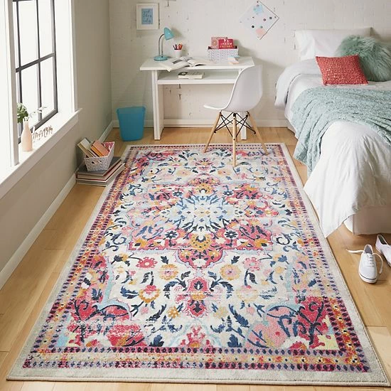 Mohawk Home Mohawk® Home Prismatic EverStrand Malaki Rug Beige 2 Mohawk Home Mohawk® Home Prismatic EverStrand Malaki Rug Beige - Image 2