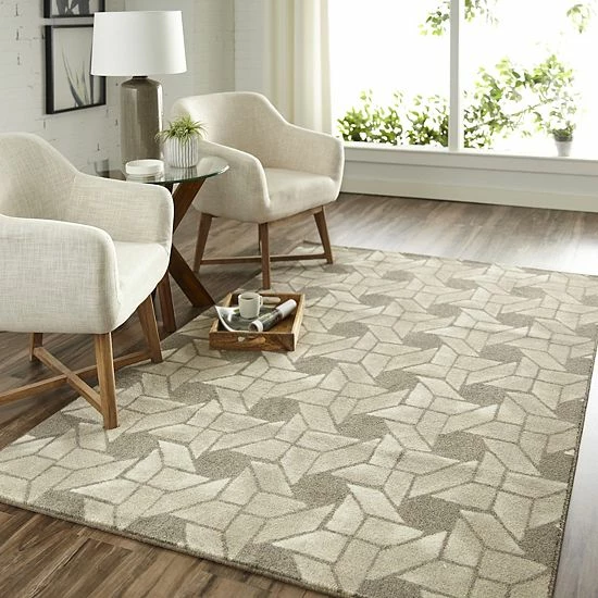 Mohawk Home Mohawk® Home Prismatic EverStrand Linked Geo Rug 2 Mohawk Home Mohawk® Home Prismatic EverStrand Linked Geo Rug - Image 2