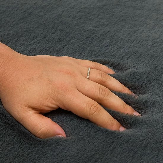 Mohawk Home Lavish Solid Plush Bath Rug Mauve 9 Mohawk Home Lavish Solid Plush Bath Rug Mauve - Image 9