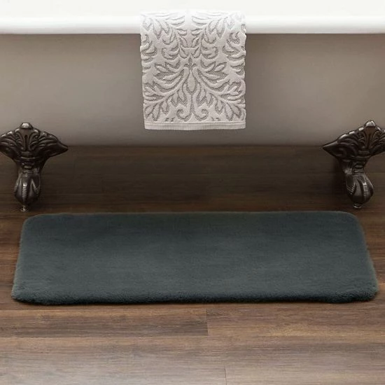 Mohawk Home Lavish Solid Plush Bath Rug Mauve 10 Mohawk Home Lavish Solid Plush Bath Rug Mauve - Image 10