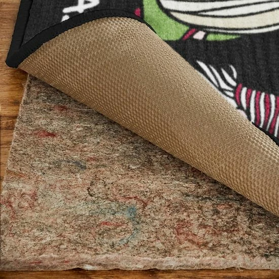 Mohawk Home Mohawk® Home Prismatic Christmas Gnomes Rug Blue 4 Mohawk Home Mohawk® Home Prismatic Christmas Gnomes Rug Blue - Image 4