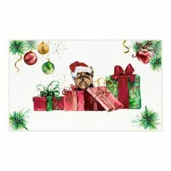Mohawk Home Mohawk® Home Prismatic Santa Yorkie Rug