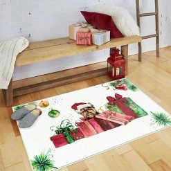 Mohawk Home Mohawk® Home Prismatic Santa Yorkie Rug -Mohawk Home shop unnamed file 567
