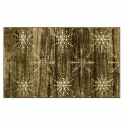 Mohawk Home Mohawk® Home Prismatic Barnwood Snowflakes Driftwood Rug