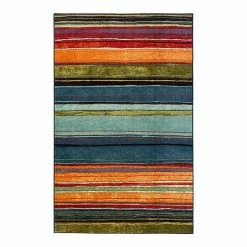 Mohawk Home shop 53 Mohawk Home Mohawk® Home Rainbow Striped Rug Blue
