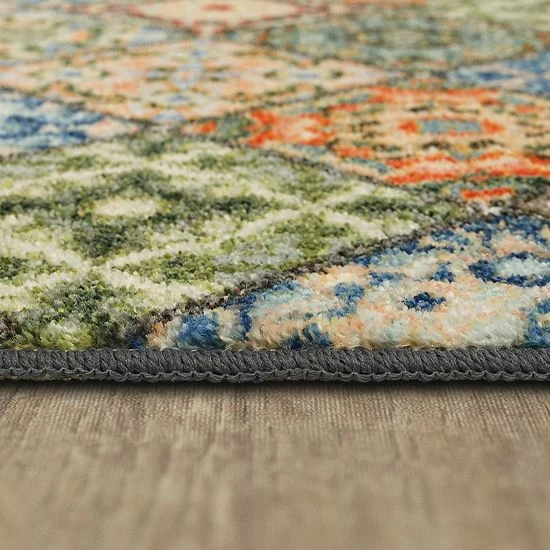 Mohawk Home Mohawk® Home Moraccan Tile Accent Kitchen Rug Green 6 Mohawk Home Mohawk® Home Moraccan Tile Accent Kitchen Rug Green - Image 6